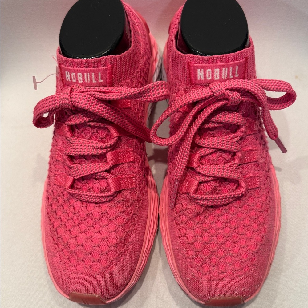 NOBULL Pink Knit Training Sneakers